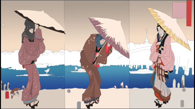 3 parasols 3 parasols